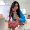 Hobo Fashion Plateed Cloud Bag Designer Ruched Handbag Nylon Nylon Quilted Crossbody Bag Bag Big Big Big 2023 HKD230817