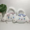 Söt fylld plysch ryggsäck leksak mini plysch ryggsäckar djur anime dalmatian docka hem tillbehör barn julklapp 2 modeller 20 cm