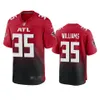 Atlanta''Falcons''Men 97 Grady Jarrett 7 Younghoe Koo 8 Kyle Pitts 21 Deion Sanders Women Youth Red Custom Vapor Limited Jersey