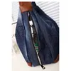 Hobo Moda Mulheres Bolsas Causais Bolsa Jeans Denim Bolsa de Jeans Blue Tote Mujer Bolsa Designer fofo feminino Big Vintage HKD230817