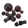 Sports Toys 15Pcs Polyhedral Dice Set Acrylic D3 to D100 Table Gaming Dices for Role Playing Games Party Supplies Intelligent Shape 230816