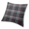 Kussensloop gti tartan (5) vierkante kast kussenomslag decoratieve kast polyester worp deksel voor thuisbank woonkamer hkd230817