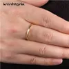 Band Rings 2mm 4mm Womens Tungsten Carbide Rings Gold Color Wedding Band Dome Polished Comfort Fit 230816