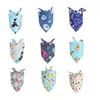 Dog Apparel Puppy Pet Bandana Colar Collar Trey Bow Algodão mais elegante FY5981 AU17