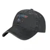 Top kapakları üst silah jet mavi kırmızı film yıldızları logo beyzbol şapkası vintage sıkıntılı denim başlık unisex açık seyahat hediye şapkası