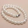 Chaînes yknrbph 8-9 mm Collier de perles naturel Set Gift's Mother's Gift for Women Jewelry