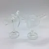 Cool Mini Transparent Glass Filtr Filtr Ręcznie robione rury rurkę przenośne bongi bąbelek wodne do zioła tytoniu