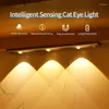 Wall Lamp Reading Shelf Night Light With Motion Sensor Wireless USB Rechargeable Bedside LED Cabinet Wardrobe Lights