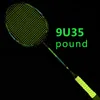 Outros artigos esportivos Ultra Light Solo 2G 9U Racket com funções ofensivas e defensivas de badminton de fibra de carbono L230816