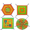 Sports Toys Dart Board Hrowing Target Games Set Round Cloth Outdoor Sticky Balls Throw With 10 for Parentchild Interaction Game 230816