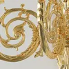 ウォールランプ亜鉛合金キャンドルライトスモールLEDベッドルームベッドサイドスコニースヨーロッパの贅沢ヴィラエルコリドー装飾照明器具