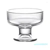 Wine Glasses Creative Dessert Ice Cream Standing Cup Glass Cold Drink Fruit Juice Jelly