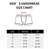 Underpants Men Stars Stars Sun Cloud Boxer Shorts Shorts Mutandine biancheria intima traspirante maschio Fashion Plus size