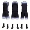 Other Sporting Goods Men Kids Basketball Jersey Sets Blank Women Tracksuit Sport Clothes Kits Breathable Girl Boys Uniforms Training Suit 230816