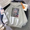 Men's Hoodies Sweatshirts City Night Drawing Cartoons Print Women Hoodeds Harajuku Oversized Loose Fashion Casual Lady 230816