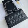 Top designer caviar crossbody bolsas de noite embreagem lady lady couro genuíno clássico letra de design bolsa de design de moedas sala de luxo para correntes de ouro bolsa de ombro