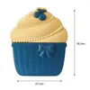 Plates Cake-shaped Storage Box Cute Container Grade Plastic Cupcake Snack 5 Compartments For Afternoon Tea