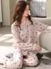 Kadınların kadın pijama kadınları buz ipek pijamaları yaz ince yatak odası pjs dantel kenarı pijama feminino mujer yormir ev kıyafetleri saten pijama femme fvhd