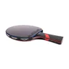 Table Tennis Raquets Racket professionale in gomma a lama di carbonio manico corto con doppia faccia in racket ping pong case 230816