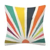 Kussensloop 45 * 45cm kleurrijk abstract geometrisch bedrukt patroon kussenomslag voor huis woonkamer stoel sofa decoratieve kast hkd230817