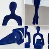 Decorative Objects Figurines Figures Home Accessories Flocking Blue Figure Ornaments Study Room Decoration Living Decor 230816