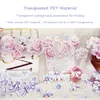 Lijmbanden 56Rolls Pet Mooi Bear Rabbit Flower Stationery Scrapbooking Decorate Sticker Transparant Gift Wrapping 2016 230816