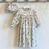 Kläder sätter barn kläder bene varumärke sommar baby romper flickor klänning söta skjortor kjol mode blomma långärmad toppar barn outwear