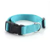 Collari per cani Collar regolabile in nylon per piccoli cani mediocri con fibbia per clip pesante pet chihuahua rosso nero viola blu nera