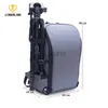 Camera bag accessories JINNUOLANG Large Capacity Photography Camera Waterproof Backpack DSLR Shoulders Bag With Rain Cover For Canon Nikon Mochila HKD230817