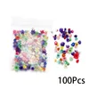 Decorative Flowers 100/200pcs Mini Dried Natural Small Flower Head Making Epoxy Resin Craft Filling Artificial Material DIY Supplies