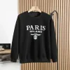 Fashion Hoodie Leisure Hoodies Designer Sweatshirt Hoody Letter Printing Round Neck Long Sleeve Hip Hop Alphabet Sweatshirts Black Pullover Polo Hoodie23