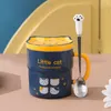 Последняя кофейная кружка Cato Cat Personality Cart Cate Cath с крышкой со многими стилями, поддержка настройки любого логотипа