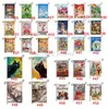 Cat Dog Garden Flag Courtyard Hello Pet Camping Flags Welcome Yard Banner Linen Material av Ocean Shipping P49