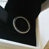 حلقات الفرقة 925 sterling Silver CZ Diamond خاتم الماس مع مربع أصلي Fit Pandora زفاف الخاتم المجوهرات للنساء Z230817