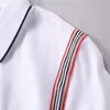 #3 صيف مصمم البولو قميص BB Men Polo Tshirt مصممين فاخرون للرجال للرجال Tops Polos Polos Embroidery Tshirts clothing tshirt tshirt كبير المحملات 045