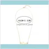 Hangende kettingen ketting minimalistische top sneeuwwandelende outdoor reis sieraden bergen klimmende geschenken goldsier ketens 1xrei 2kv5s dro dha4v