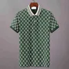 2023 Bahar Lüks İtalya Erkekler T-Shirt Tasarımcı Polo Gömlek Yüksek Sokak Mektubu Baskı Giysileri Erkekler Marka Polo Gömlek M-3XL