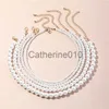 Colliers pendants Style vintage Collier de tour de cou de chaîne de perle de 6 mm pour femmes Collier de pendentif coquille Weddlove Bijoux de mode J230817