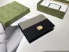 Porte-cartes de luxe Marmont 2023 Nouveau style Porte-monnaie Couverture Designer Key Portefeuilles Pochette Cuir Hommes Femmes Portefeuille Bourse Mode Ville Mini Sacs carrés CardHolder Slot