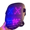 Maski imprezowe 50 Wzory LED oświetlenie maski Gest Control Twarz Zmiana akcesoriów cosplayowych dla DJ Halloween Maski maskarady kostium 230816