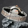 V3 126334 Seagull A2824 Mens Watch 116244 Diamonds Stick Markers نغمة Rose Gold Iced Out Cloymond Bracelet Eternity Jewelry Watches E278A