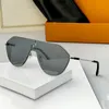 Luxury Lunettes de soleil FF Match Lunes Luxury Mens Eyewear Mirrored Lens Metal Sunglasses Oversize Sun Verges Lens Cut Out FF Logo Logo de haut niveau Des lunettes de soleil Femmes