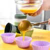 Stampi da forno 12 pezzi/set di cupcake silicone stampo per la cottura da forno riutilizzabile muffin non abbagliante cucina fai -da -da -te strumenti di decorazione