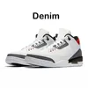 7A Designer Shoes Men Casual shoes Jumpman 3 Canvas Rubber sole Print Running shoes Racer Blue Fragment Green Pink Cool Grey Sport shoes trainers with box