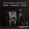 Camera bag accessories K F Concept Waterproof Photography Bag Professional Camera Backpack Large Capacity for DSLR Cameras 15.6in Laptop Tripod Lenses HKD230817