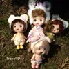 Dolls 10cm Mini Bjd Doll for Girls OB11 Clothes Cute Surprise Toy Kawaii Face Body Full Set Kids 2 to 4 6 Year Old 230816