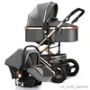 Kinderwagen# Neuer Luxus Baby Kinderwagen High Landview 3 in 1 Baby Kinderwagen tragbarer Baby Kinderwagen Baby Auto Komfort Neugeborene R230817