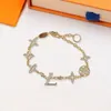 Bracelets Women Bangle Heartache bracelet Wristband Chain metallic color L043 Fashion Style gift for girlfriend