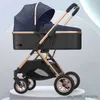 Wózki# Nowy wózek do wózka dziecięcego Przenośny wózek Dwukierunkowy wózek w 1 wysokim krajobrazie wózka na cztery koła wózek wózek R230817