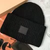 Beanie/Kafatası Kapakları AC Yün Kapakları Karma Örgü Gülümseme Yüzü Kadınlar İçin Sıcak Kış Şapkaları Çift Modeller Lady Thread Örme Beanie Hat Chapeau 230817